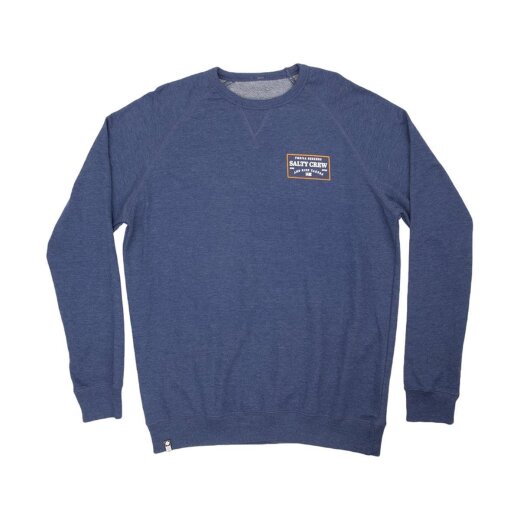 Salty Crew Topstitch Crew Navy