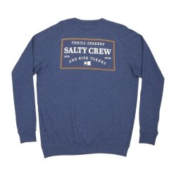 Salty Crew Topstitch Crew Navy