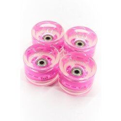 Sunset FLARE LED WHEELS (4er Set) 69mm/ 78a Pink