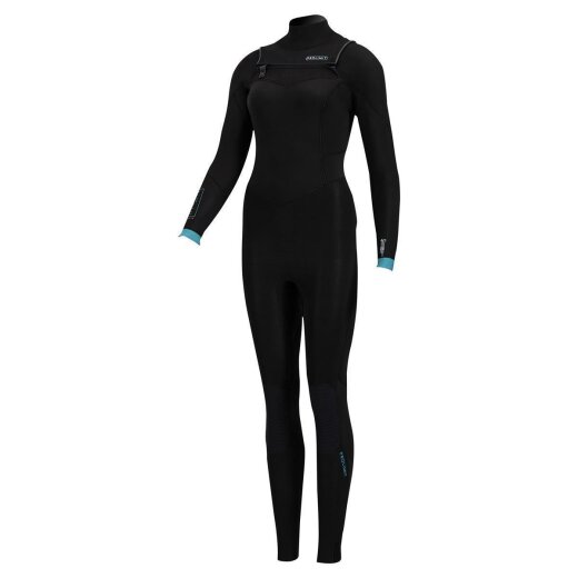 Prolimit Pure Girl Fire Freezip 5/3 DL Neoprenanzug Black/Turquoise
