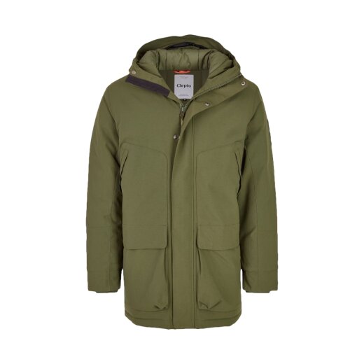 Cleptomanicx Jacke Winter H. Jacket Parkistan Rifle Green