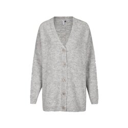 Cleptomanicx Women Cardigan Gili Light Heather Gray