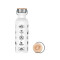 Picture Hampton Bottle Edelstah Trinkflasche White