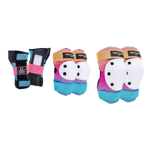 Triple 8  Protektoren Set  Kinder 3-Pack Sunset