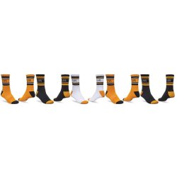 Globe Socken Bengal Crew 5 Pack Gold