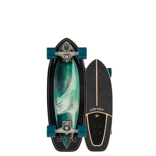 Carver Super Snapper 28" Surfskate Complete C7 Raw