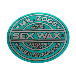 SEX WAX Sticker 9" verschiedene Farben