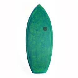 HW-Shapes Ultimate Wave Skimboard Epoxyart Green