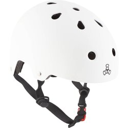 Triple 8 Brainsaver Skatehelm White