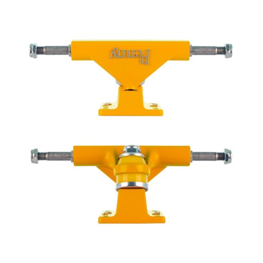 Penny Skateboard 4" NICKEL Trucks Achsen (2er Set) Yellow