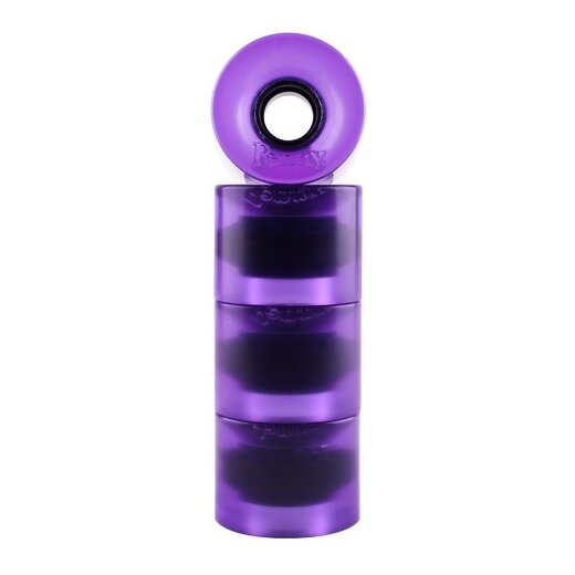 Penny PURPLE TRANSPARENT Wheels (4er Set) 59mm/79a
