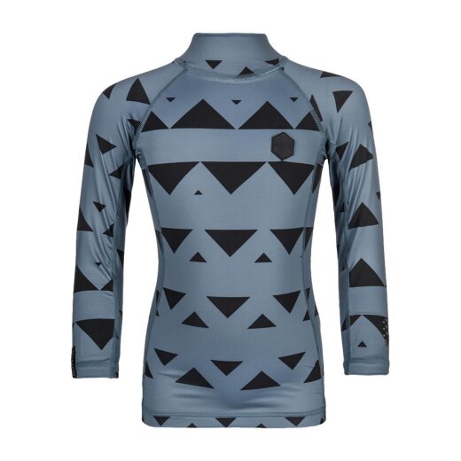 Mystic STAR Rash Vest UV-Shirt Kinder Langarm Pewter