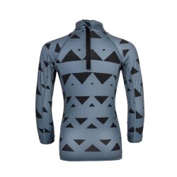 Mystic STAR Rash Vest UV-Shirt Kinder Langarm Pewter