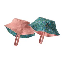 Patagonia Baby Sun Bucket Hat Tropical Bloom Joya Blue
