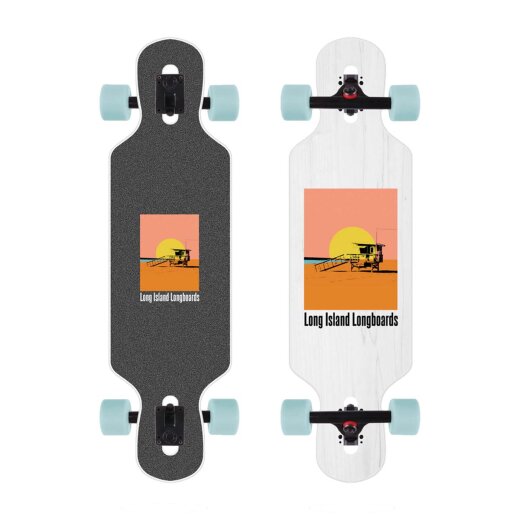 Long Island Endless 32.85"x9" Mini Drop Kinder Longboard Komplettboard