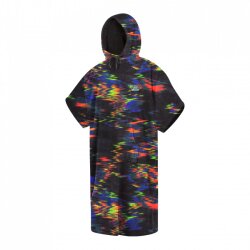 Mystic Poncho Velour Rainbow