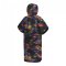 Mystic Poncho Velour Rainbow