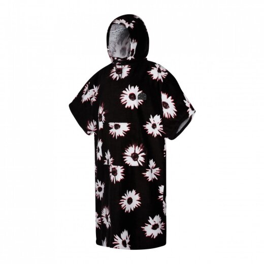 Mystic Poncho Velour Black/White