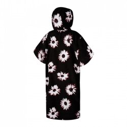 Mystic Poncho Velour Black/White