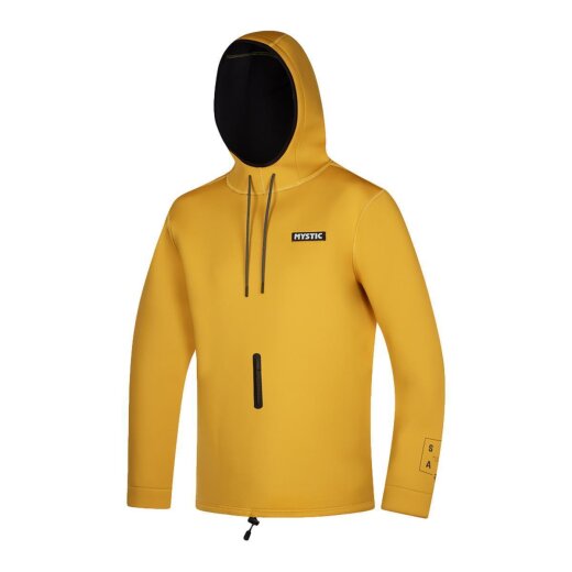 Mystic Star Sweat Neoprenhoody Mustard