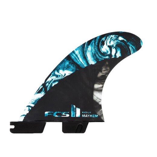 FCS 2 Shaper Series MB PC Carbon Tri Retail Fin Multi Set (M)