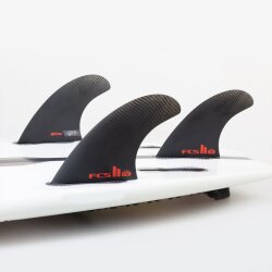 FCS 2 Shaper Series Fire Wire Tri Quad Set (L)