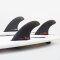 FCS 2 Shaper Series Fire Wire Tri Quad Set (L)