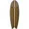 Hamboards Fish 53" - Surfskate Complete