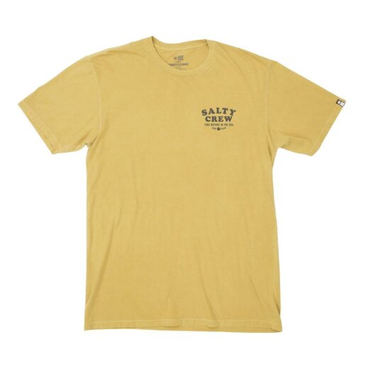 Salty Crew Inlet Premium Overdyed S/S Shirt Gold
