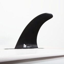 FCS II Connect 9.0" GF Longboard Finne Tool-less Black