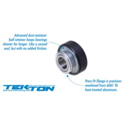 Seismic TEKTON Abec 7-Ball XT Bearings (Satz) Ceramic Built in Spacer