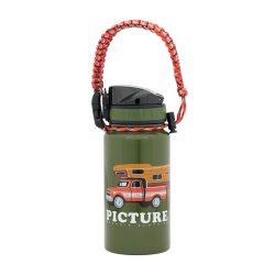 Picture Galway Edelstah Trinkflasche Military