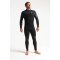C-Skins Session 4/3 Frontzip BZ Neoprenanzug Steamer Black/ Carbon/ White