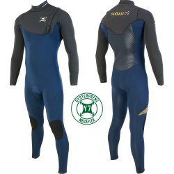 So&ouml;ruz Guru Pro Zipfree Oysterprene 4/3 Fullsuit Navy