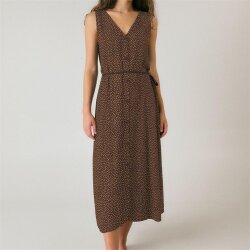 Pukas Womens Dress Dots V Neck -Dots