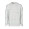 Cleptomanicx Crewneck Multi Stripe Light H. Gray Lemon Meringue