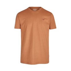 Cleptomanicx T-Shirt Basic Tee Liguell Regular Caramel Cafe