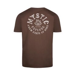 Mystic One Eye Tee Dark Brown