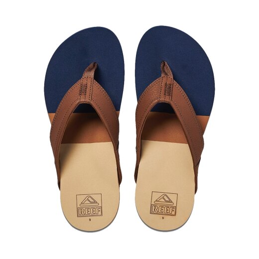 reef Tri Newport Zehentrenner Navy/Tan