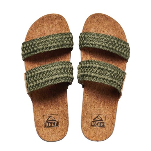 reef Cushion Vista Thread Zehentrenner Olive