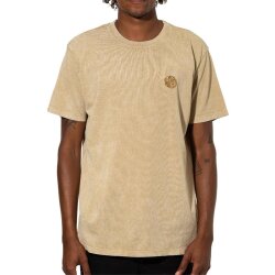 Katin Easy Emblem Embroidery Tee T-Shirt Khaki Mineral