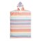 Ocean &amp; Earth Girls Sunkissed Hooded Poncho Multi Stripe