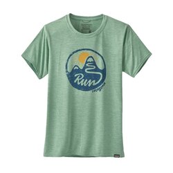 Patagonia Ws Capilene Cool Daily Graphic Shirt Green X-Dye