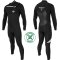 So&ouml;ruz Fighter Oysterprene 3/2 Chestzip Neoprenanzug Black