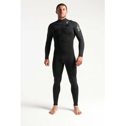 C-Skins Session 3/2 Frontzip Neoprenanzug Black