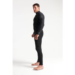 C-Skins Session 3/2 Frontzip Neoprenanzug Black