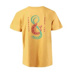 So&ouml;ruz Men Shirt SS Bio Hook Organic Cotton Yellow