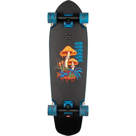 Globe BIG BLAZER Longboard Komplettboard Natural Walk Blue