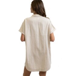 Rhythm. Classic Linen Shirt Dress 