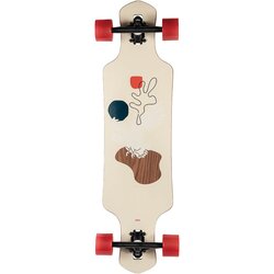 Globe Geminon 35" Longboard Komplettboard Walnut Cockatoo